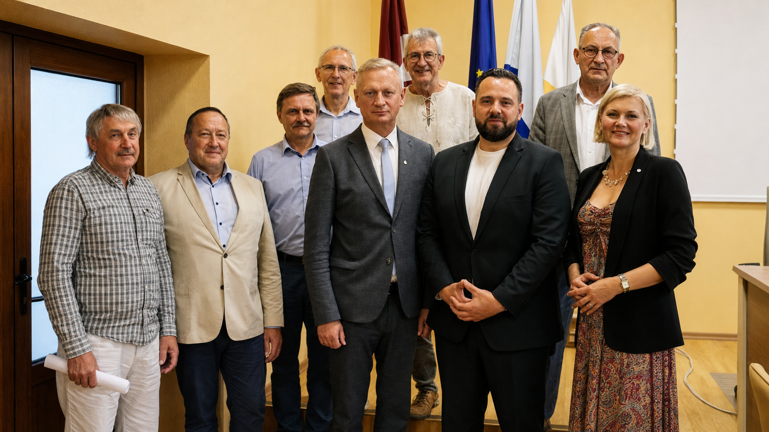 Klimata un enerģētikas ministrs Jānis Vitenbergs izvērtē Bauskas novada sagatavotību apkurei